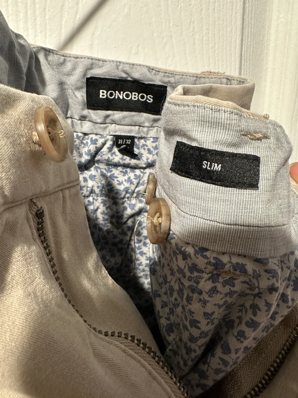 Bonobos Men's Chinos in Light Khaki